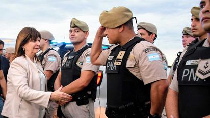 Alerta Patricia Bullrich: Como en 2012, los gendarmes preparan protestas