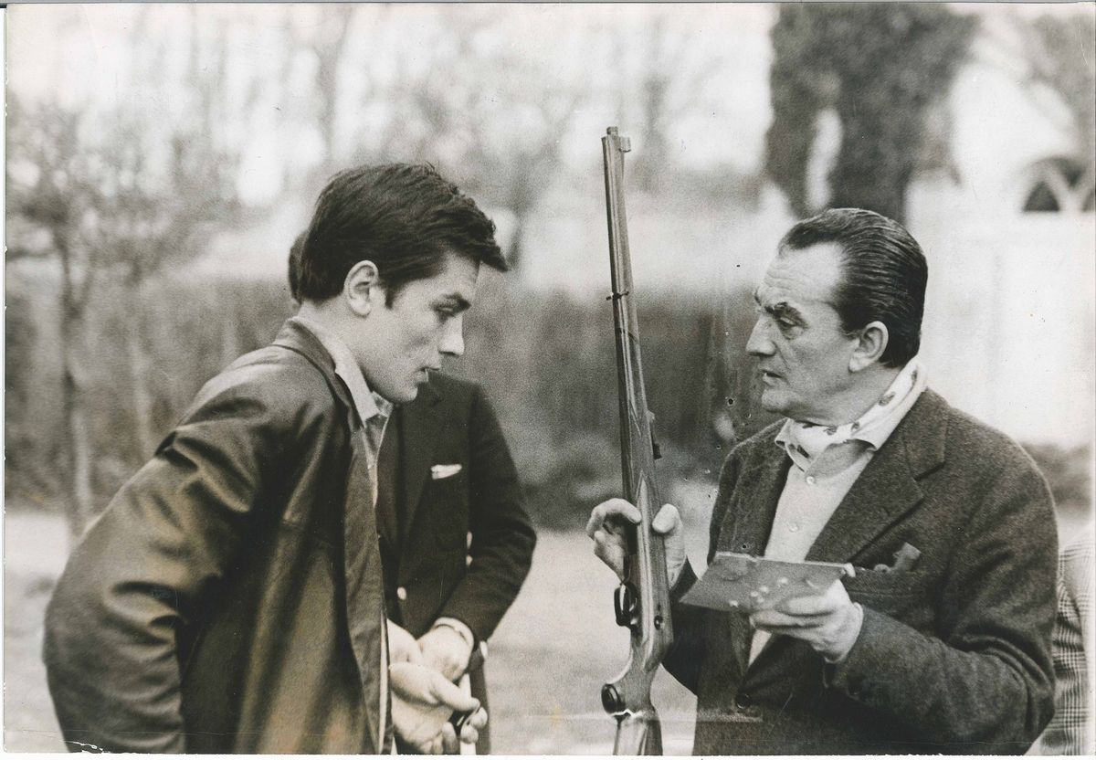 Luchino Visconti y Alain Delon, una sociedad exitosa. Luchino Visconti y Alain Delon, una sociedad exitosa.