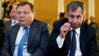 Mikhail Fridman y Pyotr Aven. Mikhail Fridman y Pyotr Aven.