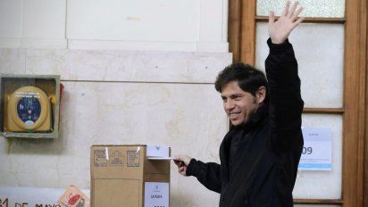 PBA: Amplia ventaja de Axel Kicillof (Grindetti arriba de Santilli)