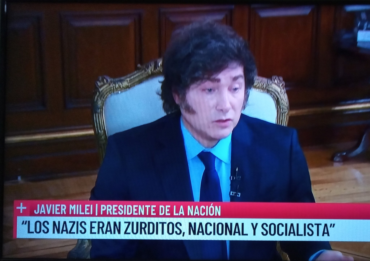 Javier Milei contra los políticos de Argentina Javier Milei contra los políticos de Argentina