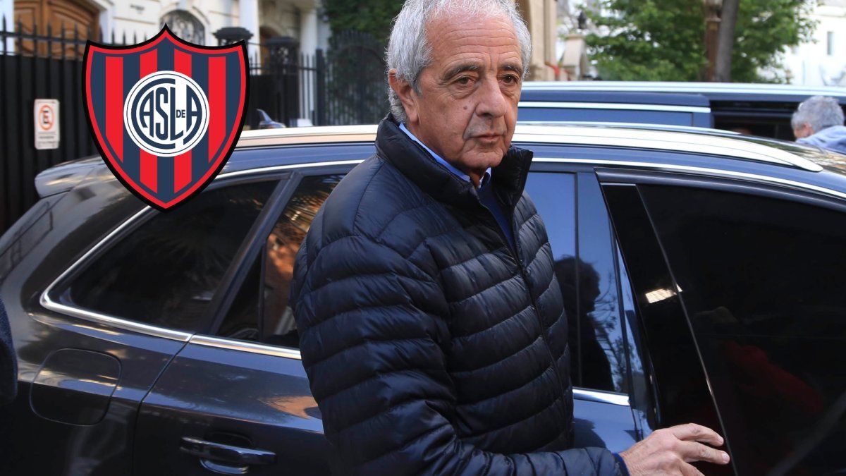 San Lorenzo: Histórico político de River irrumpe fuerte en la escena del CiclónFOTO NA: MARIANO SANCHEZ