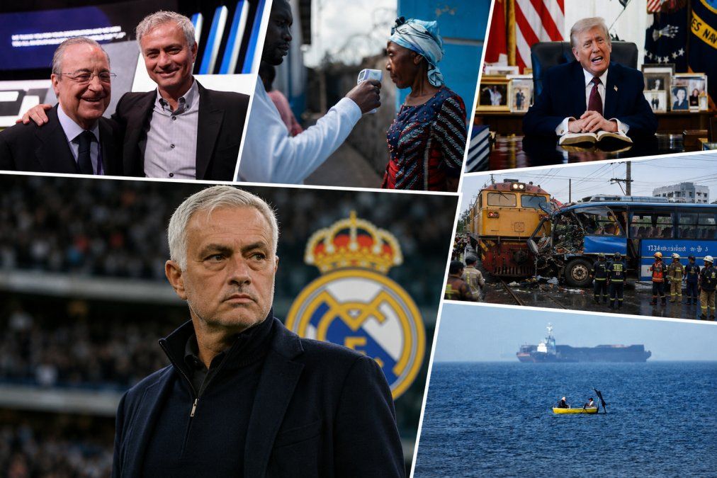 José Mourinho, el ébola en Congo, Donald Trump y Ormuz marcan una agenda global cargada de tensión política, sanitaria y deportiva.