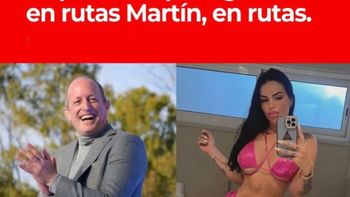 Martín Insaurralde y un meme que circula. Martín Insaurralde y un meme que circula.