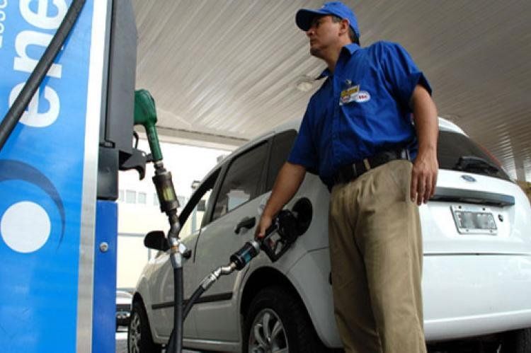 Estaciones de servicio en peligro de escasez.