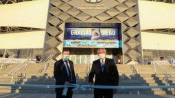 Multimillonaria obra pública anunció Fernández para el aliado Zamora
