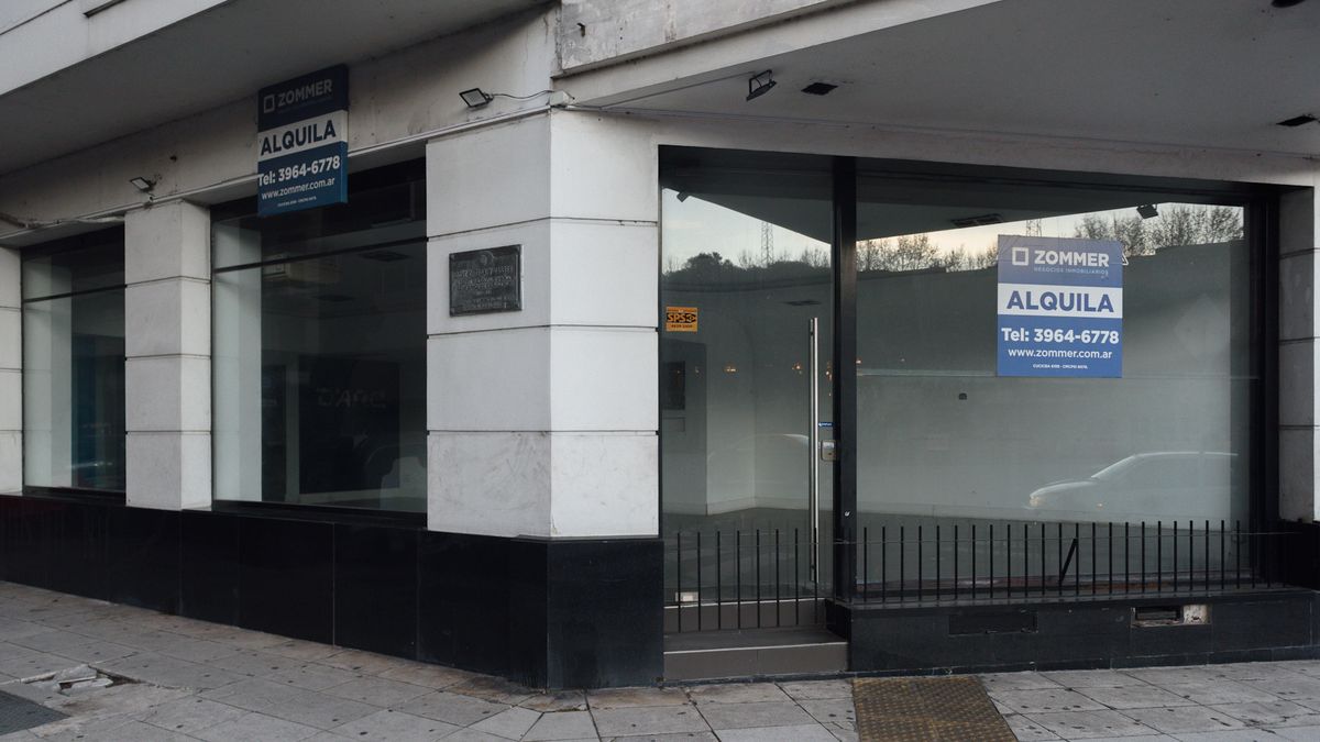Aumentaron los locales en venta o alquiler