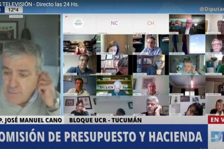 La comisiones telemáticas en Diputados