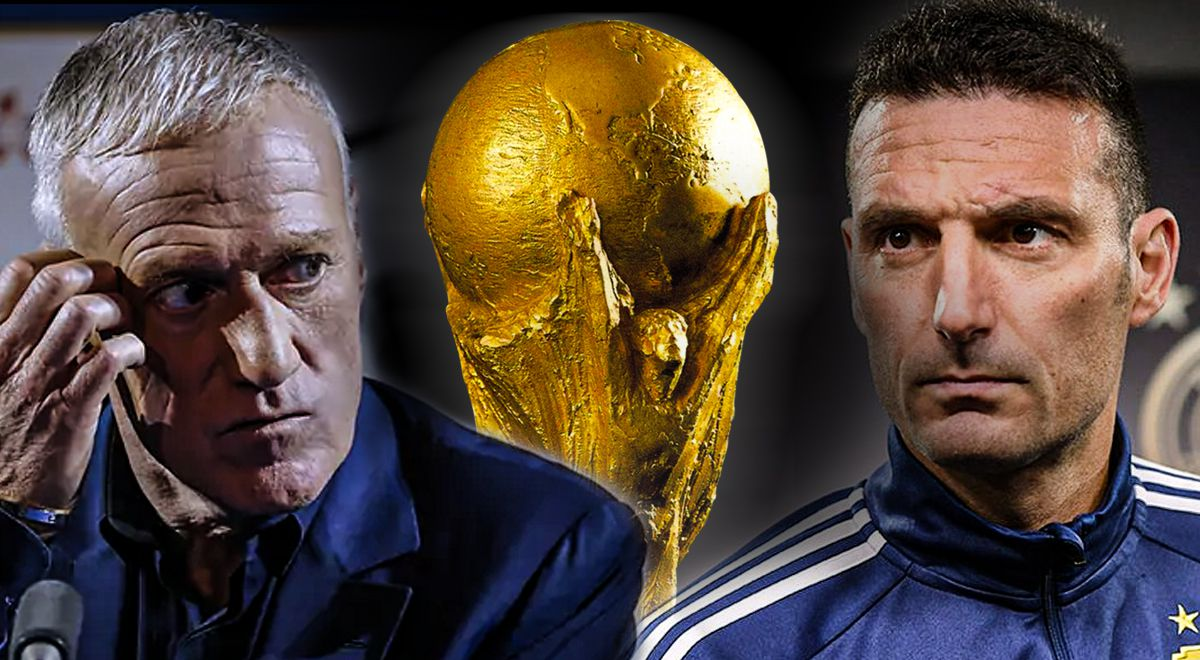 Deschamps vs. Scaloni el duelo táctico del 2022.