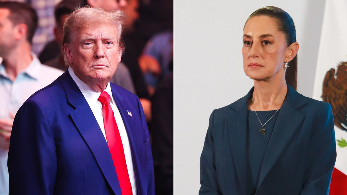 Trump y Sheinbaum Trump y Sheinbaum