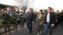 Andrés Watson (der.), Mayra Mendoza (Quilmes) y Mariano Cascallares (Almirante Brown): ¿Qué pasa con la seguridad pública?