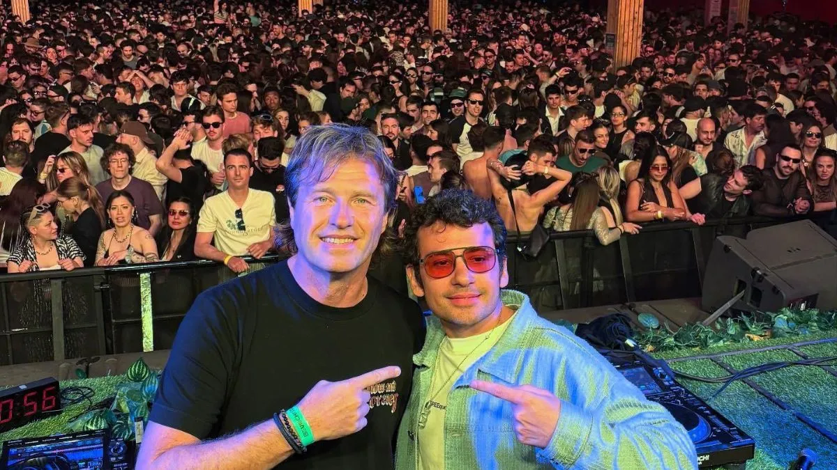 Hernán Cattaneo y Kevin Di Serna. Hernán Cattaneo y Kevin Di Serna.