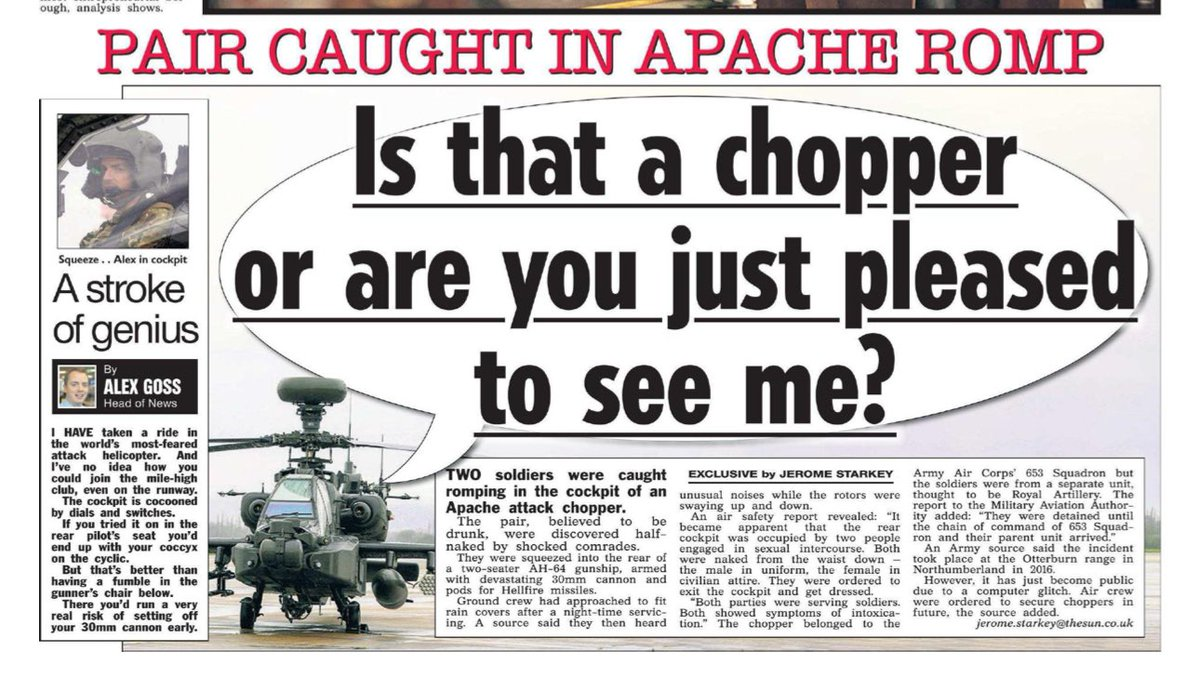 La noticia de los soldados amantes fue levantada por varios tabloides británicos. La noticia de los soldados amantes fue levantada por varios tabloides británicos.