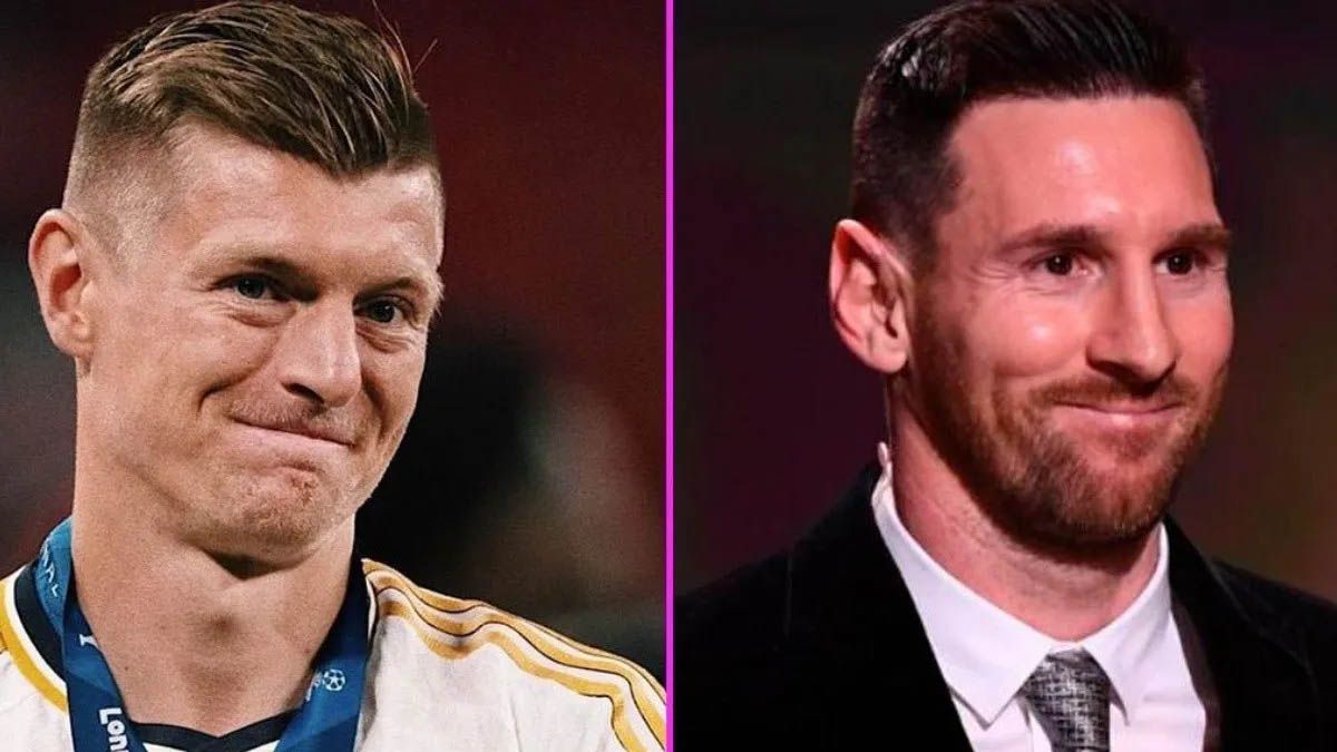 Toni Kroos emitió este jueves (01/08) una inesperada crítica contra Lionel Messi tras ganar su último Balón de Oro y disparó: “El que lo merezca lo ganará”. Toni Kroos emitió este jueves (01/08) una inesperada crítica contra Lionel Messi tras ganar su último Balón de Oro y disparó: “El que lo merezca lo ganará”.