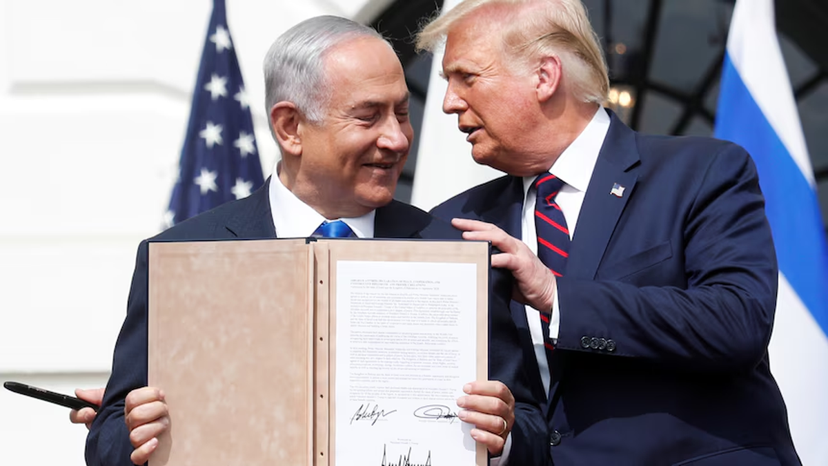 Netanyahu y Trump Netanyahu y Trump