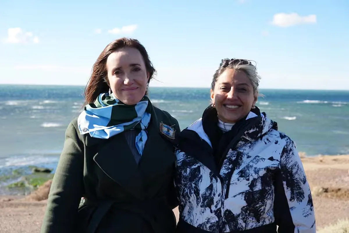 Victoria Villarruel con la senadora, Natalia Gadano (X.com) Victoria Villarruel con la senadora, Natalia Gadano (X.com)