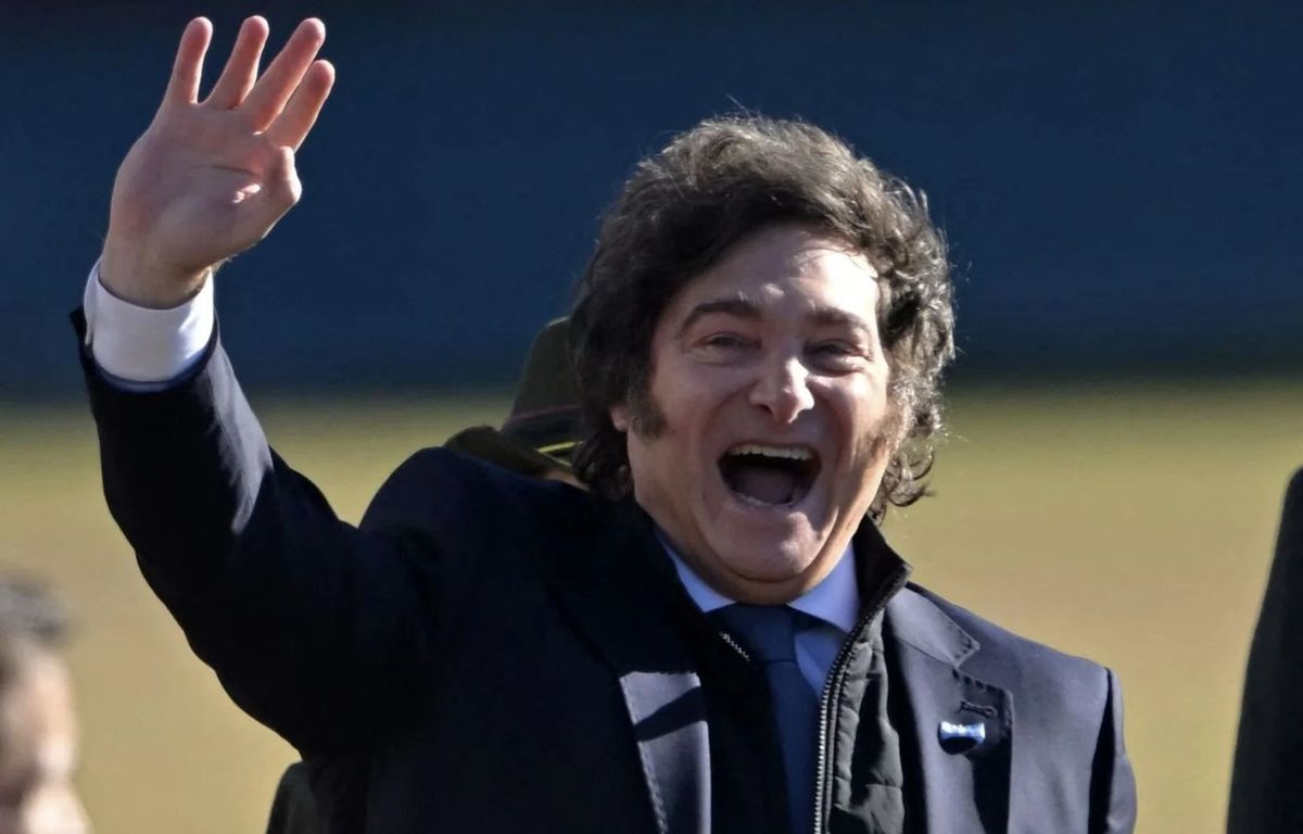 Javier Milei, presidente de la nación.