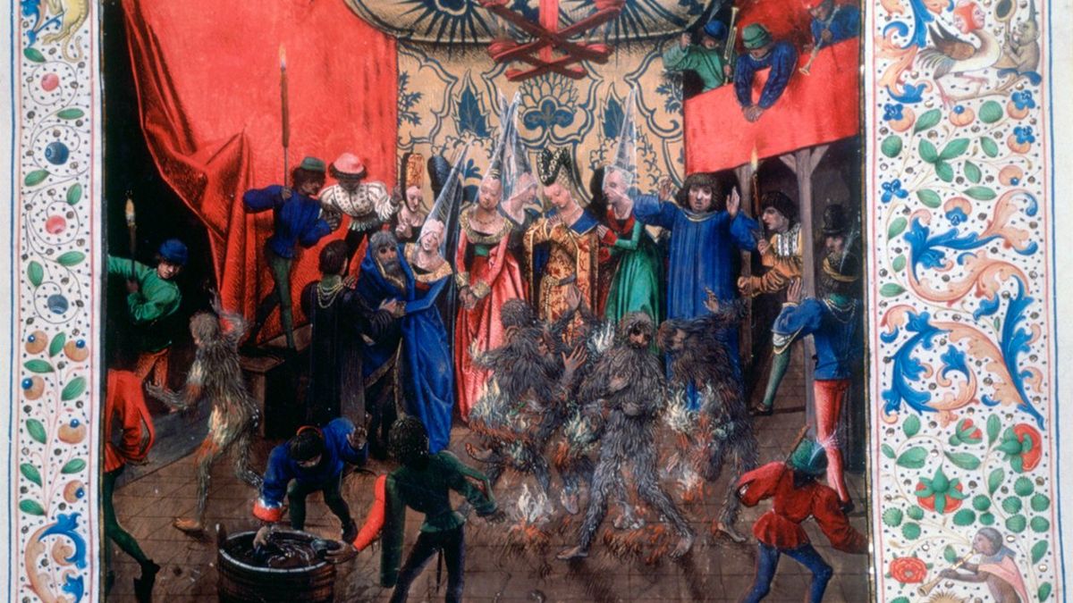 El Baile de los Ardientes fue una fiesta disfraces que terminó en tragedia y que dejó expuesta la debilidad mental del rey Carlos VI de Francia. El Baile de los Ardientes fue una fiesta disfraces que terminó en tragedia y que dejó expuesta la debilidad mental del rey Carlos VI de Francia.