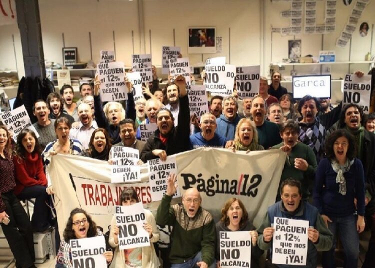 El reclamo de Página12.