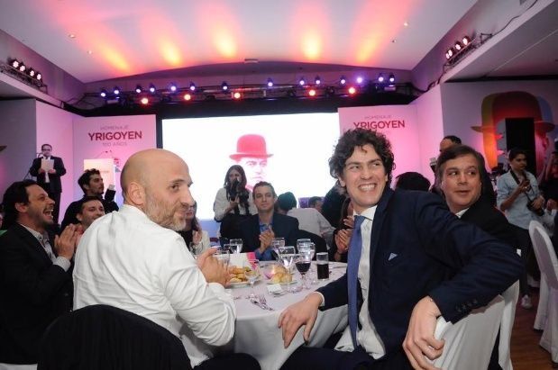Evento gastronómico con Emiliano Yacobitti junto a Martín Lousteau.