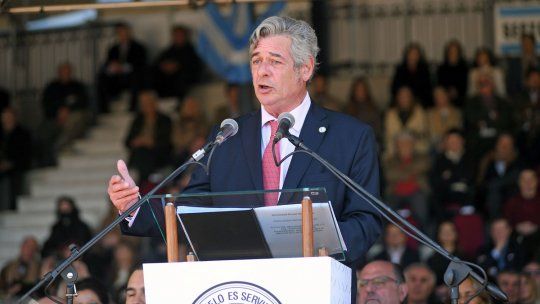 Nicolás Pino, presidente de la Sociedad Rural Argentina (SRA)