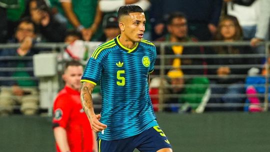 Kevin Castaño, mediocampista de Colombia