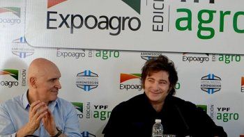 Javier Milei, junto a Espert, en Expoagro, en marzo 2025. Javier Milei, junto a Espert, en Expoagro, en marzo 2025.