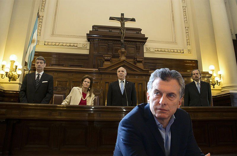 La Corte y Macri, otro choque.