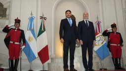 Maximiliano Pullaro junto a Fabrizio Nicoletti. Maximiliano Pullaro junto a Fabrizio Nicoletti.