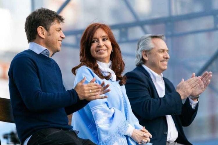 CFK compartió un video de Kicillof y dijo que tiene mucha razón (Foto de archivo).