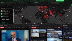 World Monitor en acción: Home page.