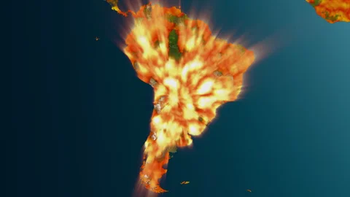 Sudamérica en llamas Sudamérica en llamas