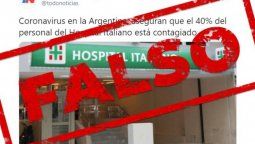 altText(Trabajadores del Hospital Italiano apuntaron contra TN por fake news)}