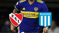 Racing e Independiente se pelean por un jugador de Boca. Racing e Independiente se pelean por un jugador de Boca.