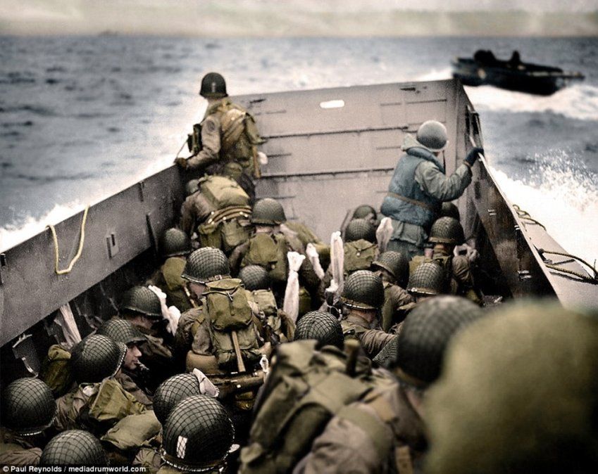 Héroes del Día D: La II Guerra Mundial vista a color