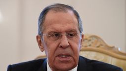 El ministro de Asuntos Exteriores ruso Sergei Lavrov.