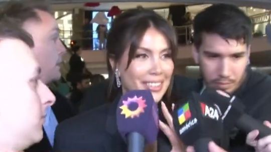 Wanda Nara evitó dar declaraciones a la prensa. (Foto: Captura de video)