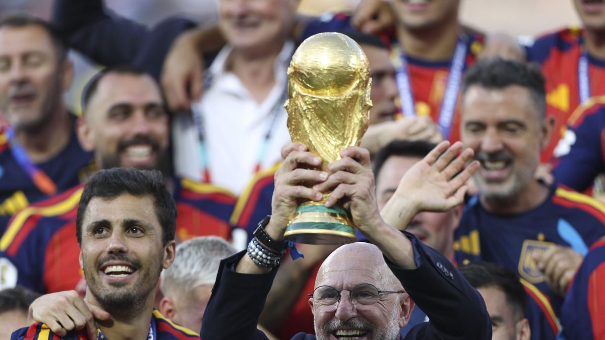 Luis De la Fuente, DT campeón