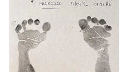 La imagen que compartió el presidente Alberto Fernández tras el nacimiento de su hijo Francisco, junto a Fabiola Yáñez.