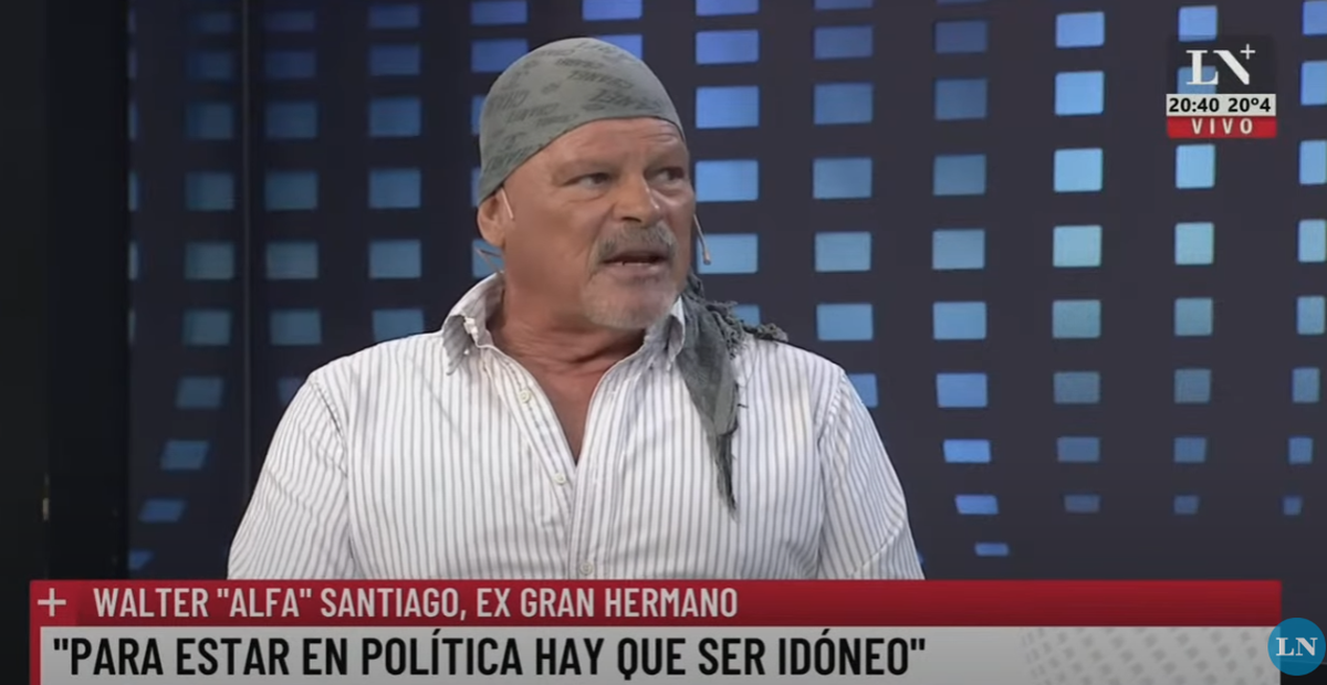 Alfa confirmó que no se postulará como candidato político.