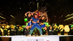 Anitta, en el Pepsi Kick Off Show de la Champions League 2023.