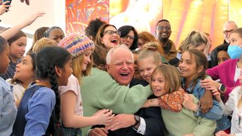 Tim Walz, el elegido de Kamala Harris. Tim Walz, el elegido de Kamala Harris.