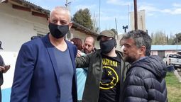 El secretario de Derechos Humanos de la Nación, Horacio Pietragalla, enfrentado con vecinos.