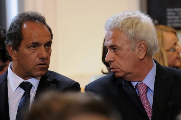 Daniel Scioli y José Manuel de la Sota.