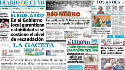 Dólar en las provincias: Récord y desconfianza total