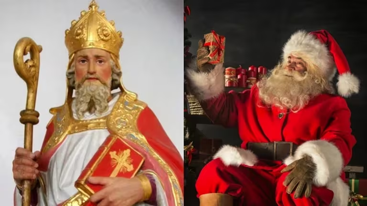 San Nicolás y Papá Noel San Nicolás y Papá Noel