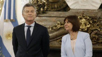 Mauricio Macri en una foto de archivo junto a Patricia Bullrich. Mauricio Macri en una foto de archivo junto a Patricia Bullrich.