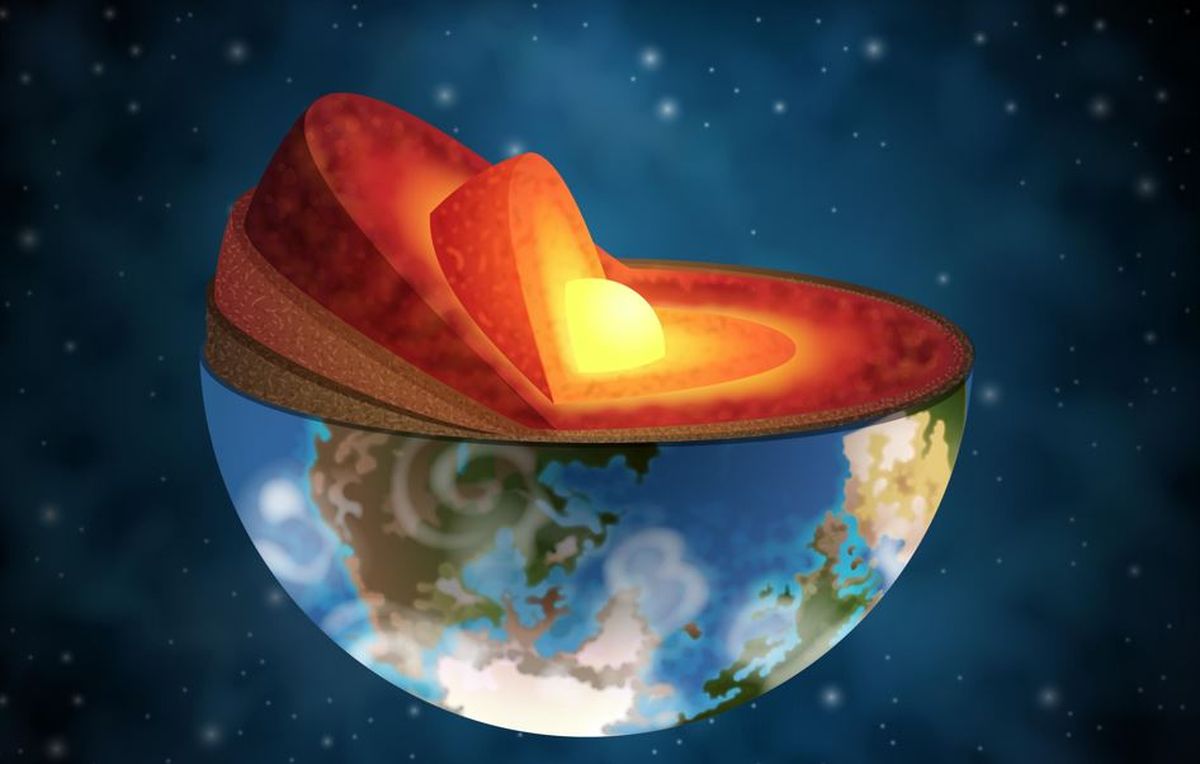 Científicos hallan detalle oculto en el núcleo de la Tierra que inquieta al mundo / Imagen de Freepik.
