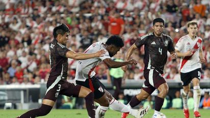 River ganó un partido sencillo con la zaga de los campeones del Mundo completa