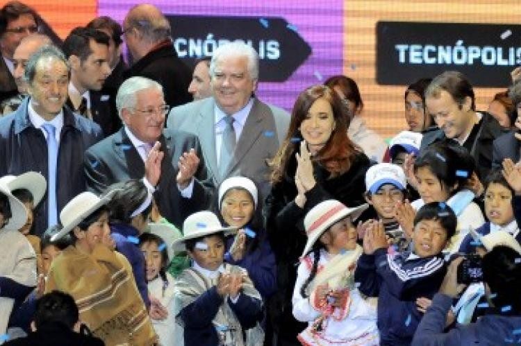 Cristina Fernández inauguró este viernes 12/07 Tecnópolis